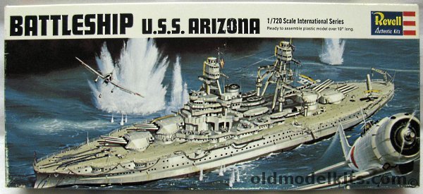 Revell 1/720 Battleship USS Arizona, H482 plastic model kit
